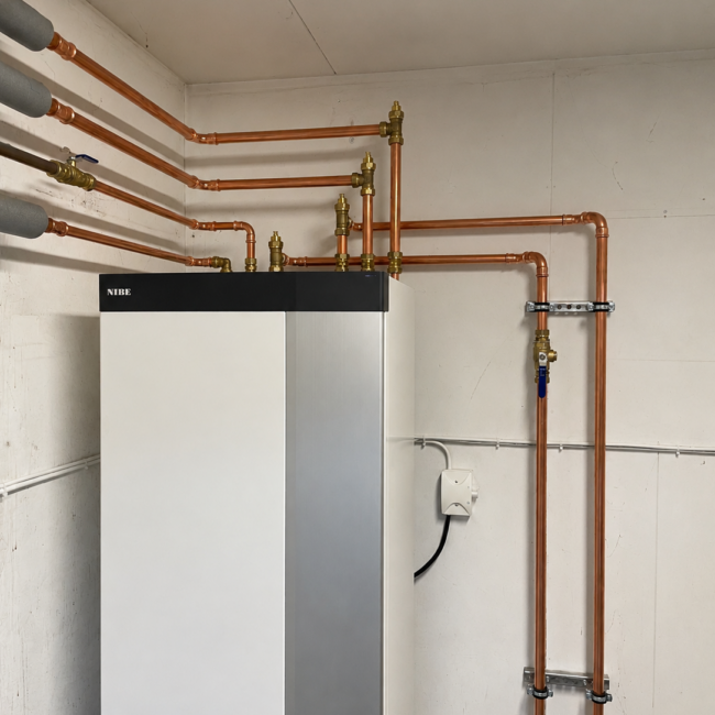 NIBE värmepump installerad av Kalmar EL & VS i Kalmar